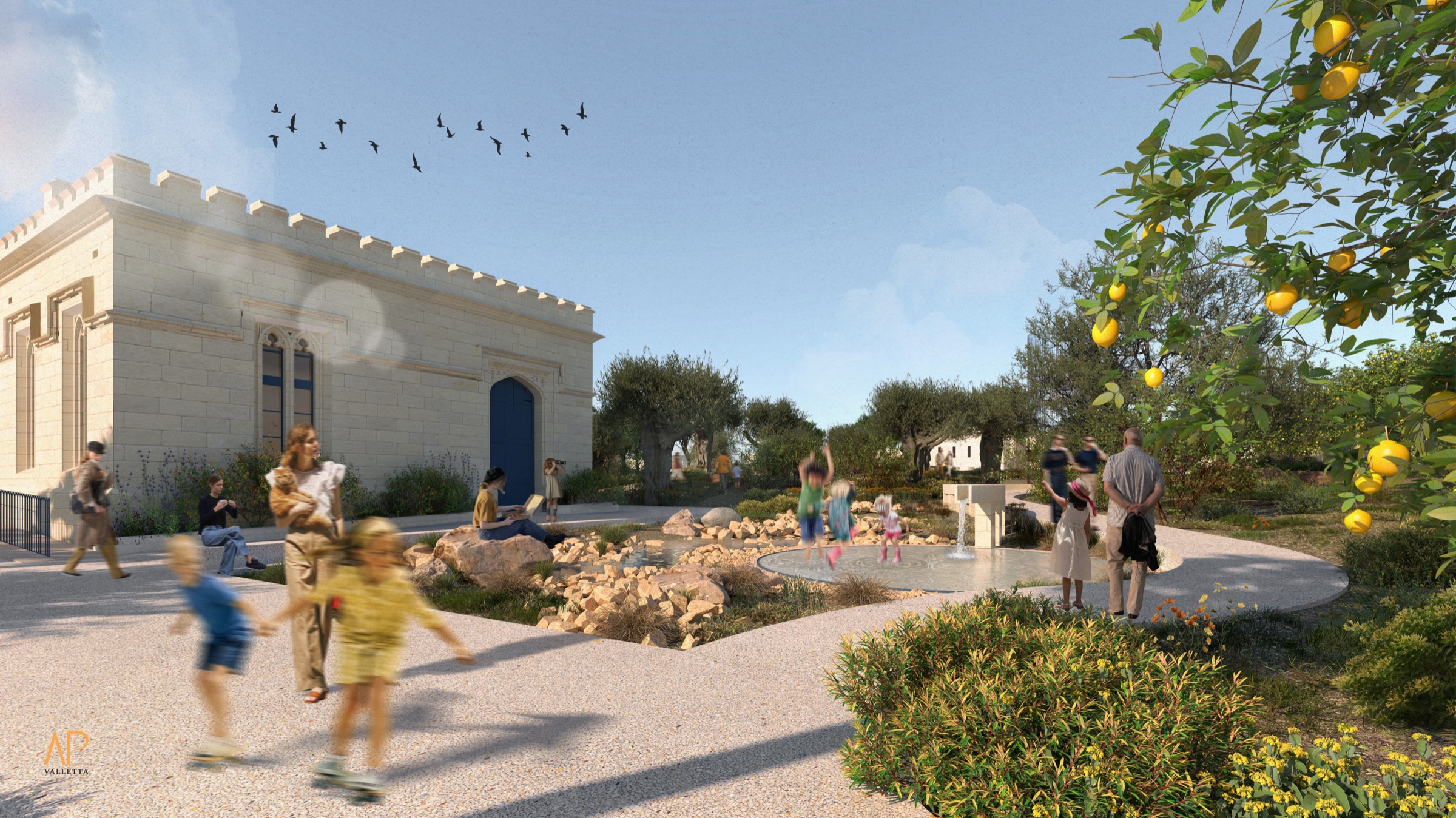 Render from the right side